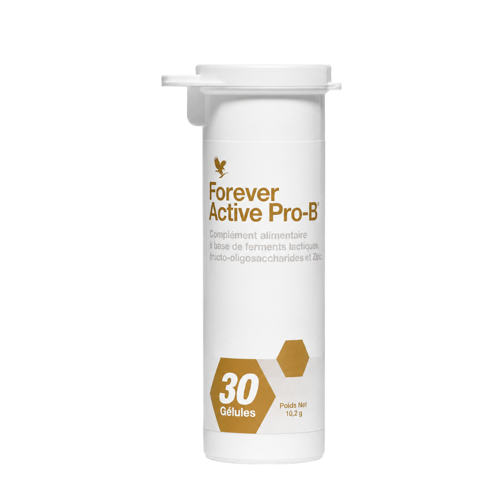 Forever Active Pro-B™ | Probiotiques, Prébiotiques & Zinc | AloeKorner Maroc