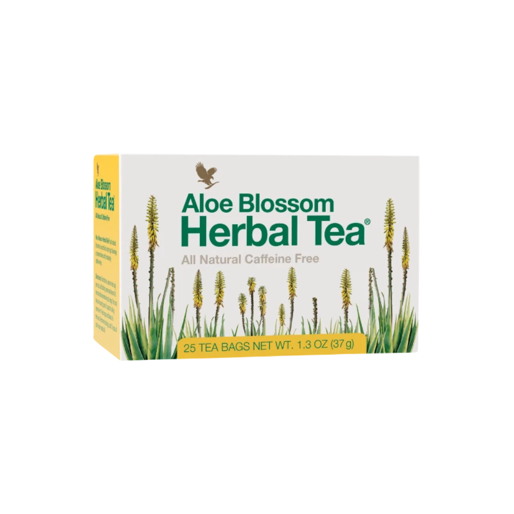 Infusion Fleur d'Aloès Forever® | Tisane Bien-Être aux Plantes et Épices