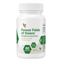 Forever Fields of Greens™ - Complément alimentaire à base de jeunes pousses d'orge, de blé et de luzerne - Packshot premium