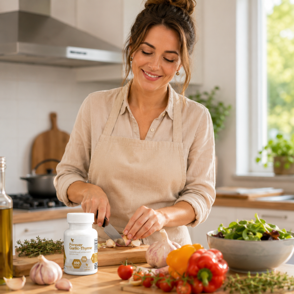Forever Garlic-Thyme® – Complément Ail & Thym Maroc