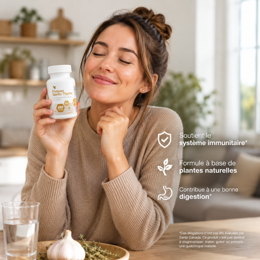 Forever Garlic-Thyme® – Complément Ail & Thym Maroc