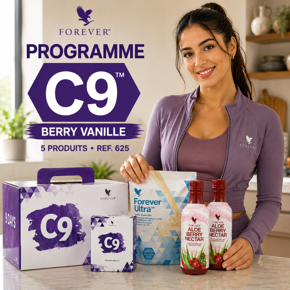 Programme C9™ Berry Vanille Forever Living | Programme Minceur & Fitness 9 Jours