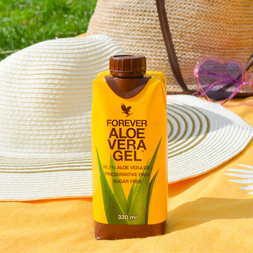 Forever Aloe Vera Gel 330 ml x12 – Gel d'Aloe Vera Stabilisé Forever