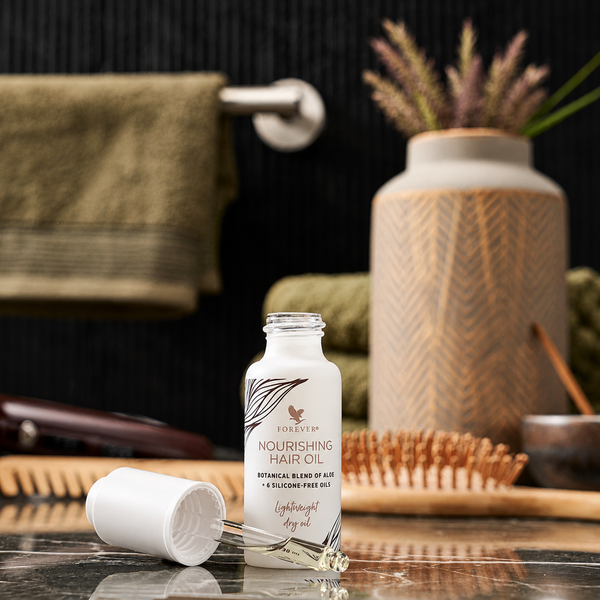 Huile Capillaire Nourrissante Forever | Aloe Vera & 6 Huiles Botaniques