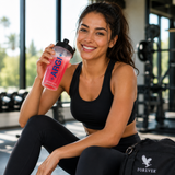 Forever ARGI+™ présenté dans un univers fitness premium pour les réseaux sociaux.