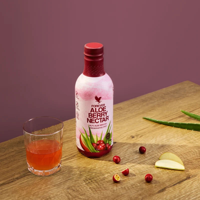 Aloe Berry Nectar à l'Aloe Vera et à la Canneberge – Boisson Bien-Être Quotidien