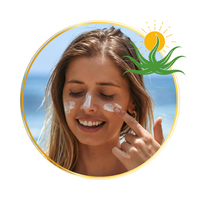 Collection Solaires et Après-solaires AloeKorner Maroc – Soins Forever Living pour protéger et apaiser la peau exposée au soleil.