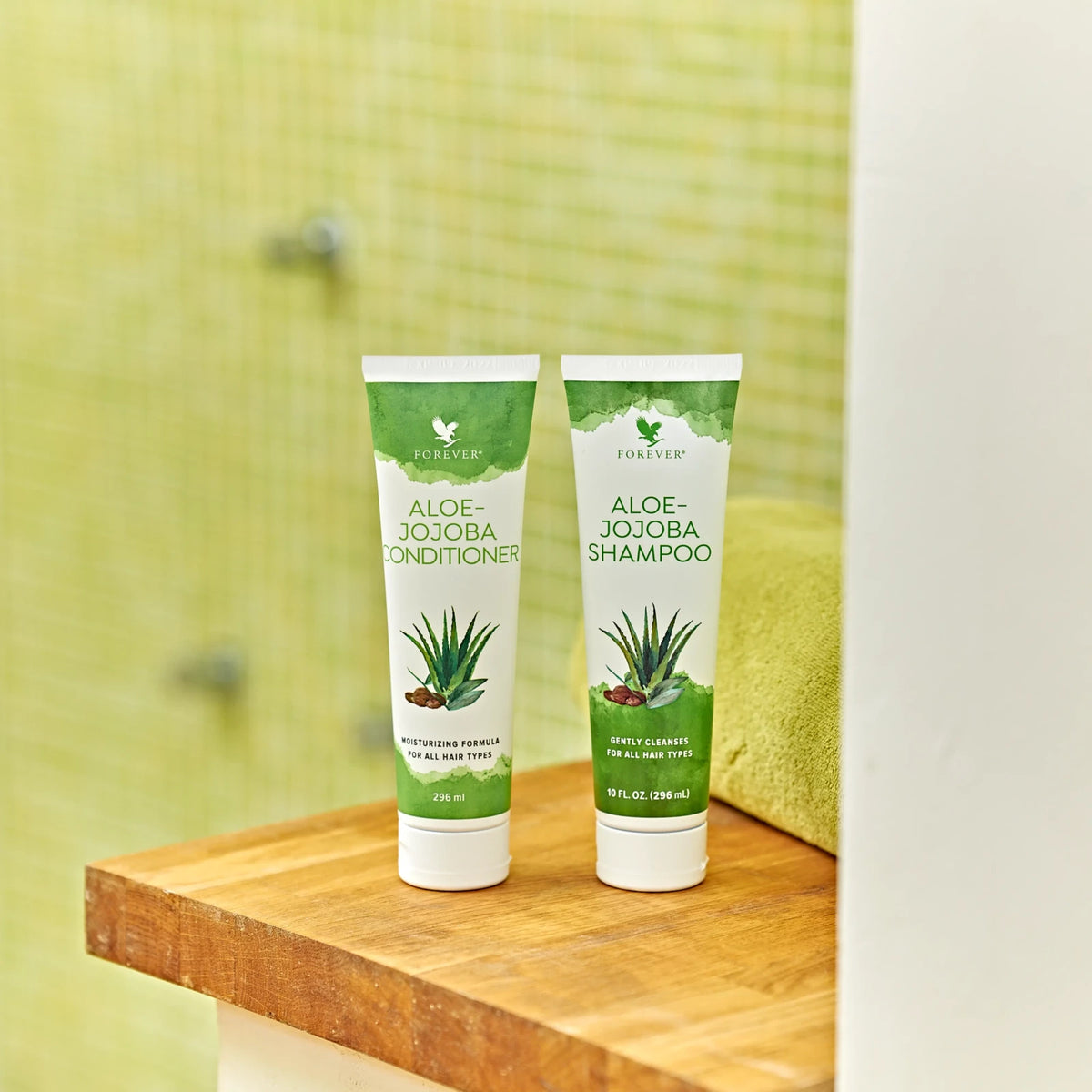 Shampooing et Après-Shampooing Aloe-Jojoba Forever pour tous types de cheveux