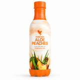 Aloe Pêche à l'Aloe Vera avec purée de pêche naturelle et vitamine C pour le bien-être quotidien
