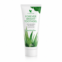 Forever Bright Toothgel 130 g - gel dentaire à l'Aloe Vera et propolis sur fond blanc