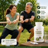 Couple actif pratiquant une activité physique avec Forever Calcium™, complément alimentaire à base de calcium, magnésium et vitamine D.