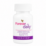 Forever Daily multivitamines et minéraux avec AOS Complex en flacon de 60 comprimés