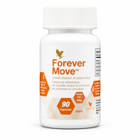 Forever Move™ 90 capsules, complément alimentaire Forever Living avec membrane de coquille d'œuf NEM® et extrait de curcuma BioCurc®, disponible au Maroc.