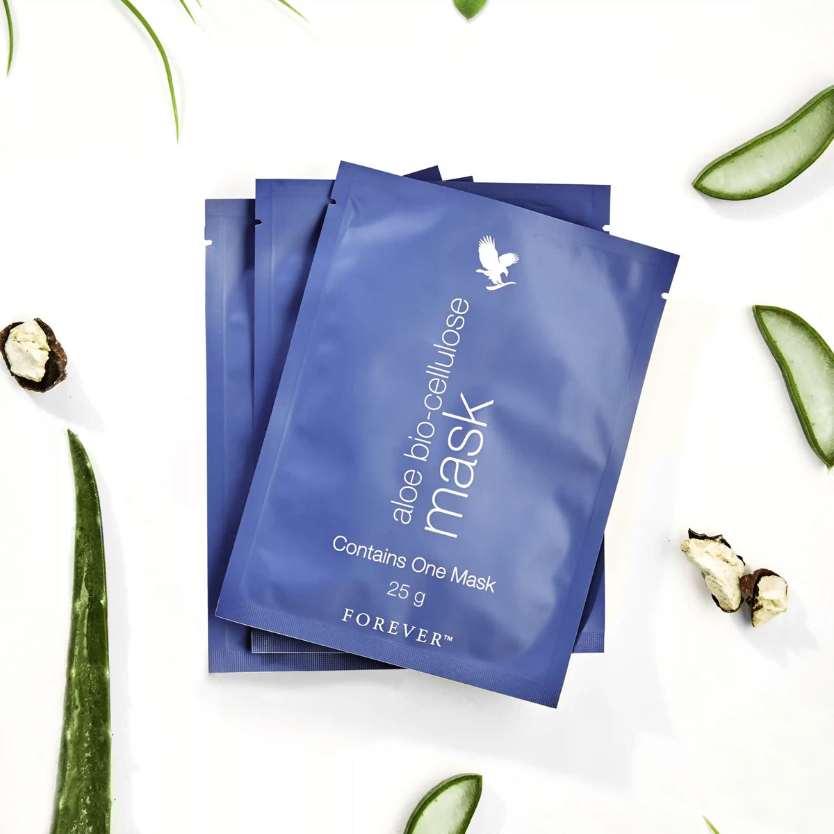 Masque Aloe Bio-Cellulose Forever Living | Masque Hydratant Visage Premium